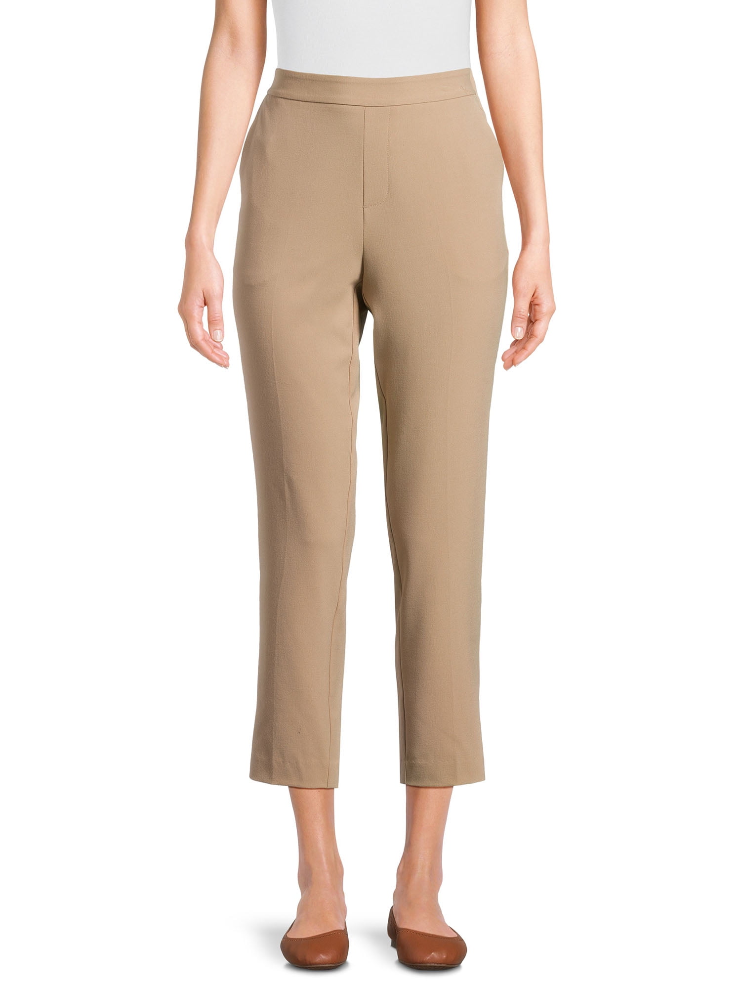 Pantalon Noir Femme COS – Taille XS – Taille Haute, Jambe Fuselée, Mélange De Laine 42%, Stretch