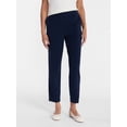 thumbnail image 1 of Time and Tru Women's Tapered Pull on Pants, 27" Inseam, Sizes XS-XXXL, 1 of 5