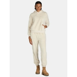 Time and Tru Women's Velour Sweatshirt and Jogger Pants Set,