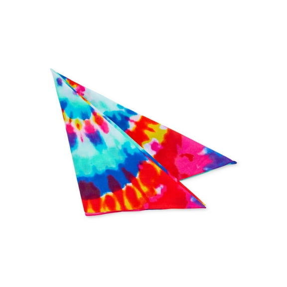 Time and Tru Women's Tie Dye Bandana, Multi-Color
