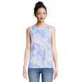 thumbnail image 1 of Time and Tru Women's Tie Dye Tank Top, 1 of 5