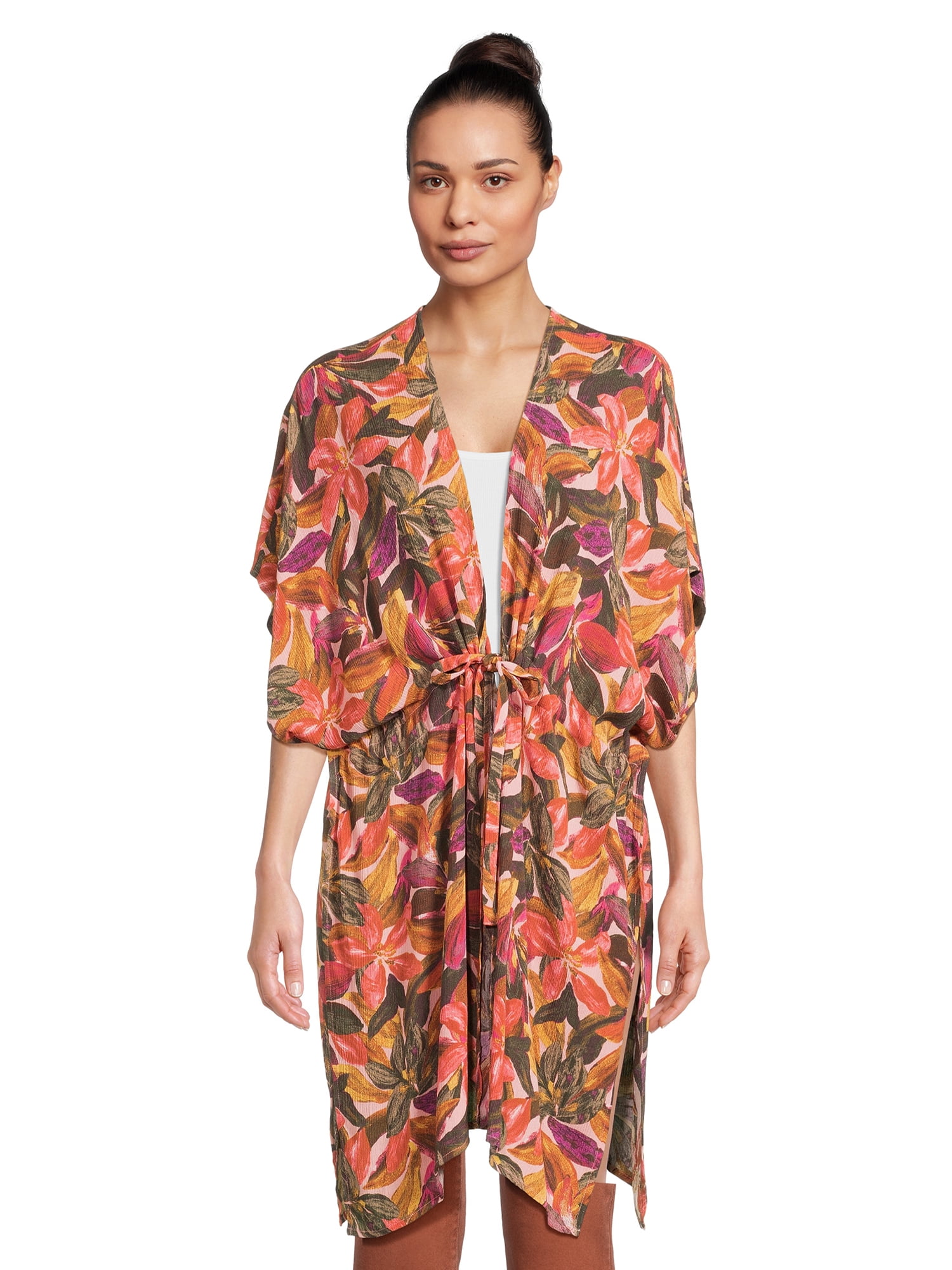 JACQUARD LAYERING PIECE WITH TIE KISSING THE SUN