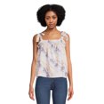 thumbnail image 1 of Time and Tru Women's Tie Shoulder Camisole Top, Sizes XS-XXXL (Women's and Women's Plus), 1 of 5