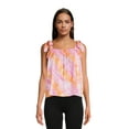 thumbnail image 1 of Time and Tru Women's Tie Shoulder Camisole Top, Sizes XS-XXXL (Women's and Women's Plus), 1 of 5