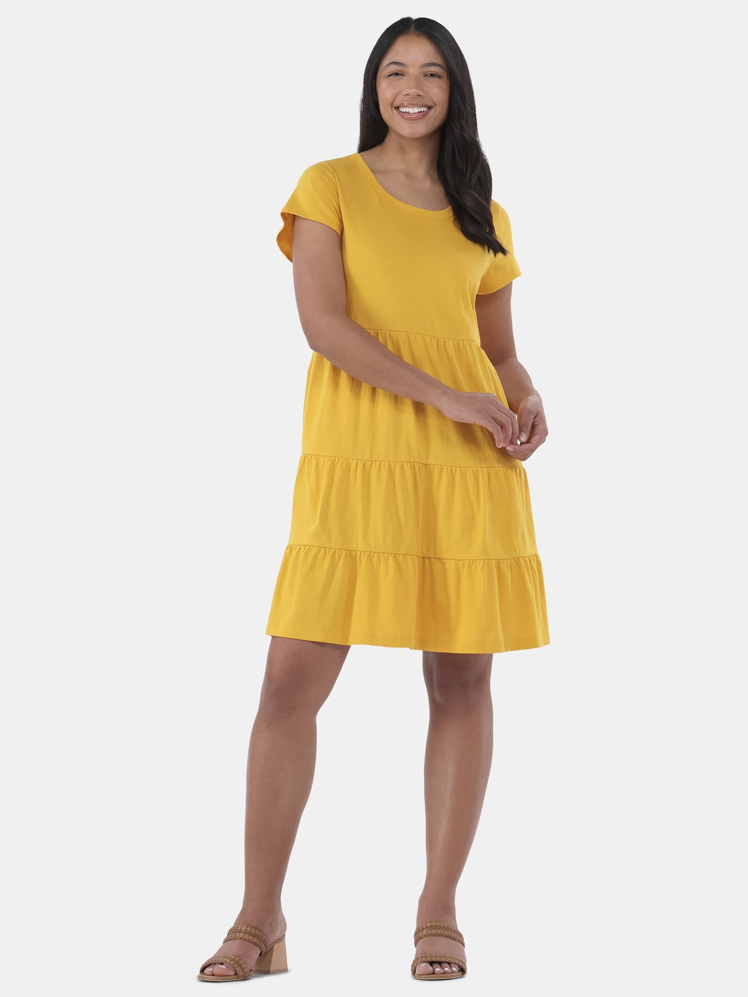 everlane dress The Linen V-Neck Midi Black long sleeve mini closet_14760 Size:US 7 | UK 6 | 25 CM
