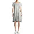 thumbnail image 1 of Time and Tru Women's Tiered Knit Dress, 1 of 6