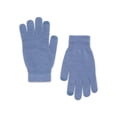 thumbnail image 1 of Time and Tru Women's Tipped Tech Winter Gloves, One Size Fits All, Knit, 1 of 2