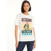 Time and Tru Women's Tom Petty Graphic Print T-Shirt, Sizes XS-XXXL