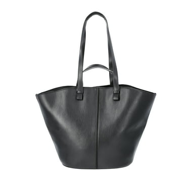 Time and Tru Women's Tulip Tote, Black