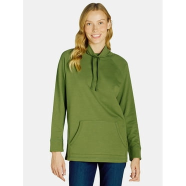Time and Tru Women's Tunic Sweatshirt, Sizes XS - XXXL