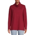 thumbnail image 1 of Time and Tru Women's Tunic Sweatshirt, 1 of 5