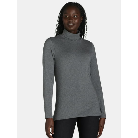 Time and Tru Women's Turtleneck, Size S-XXXL