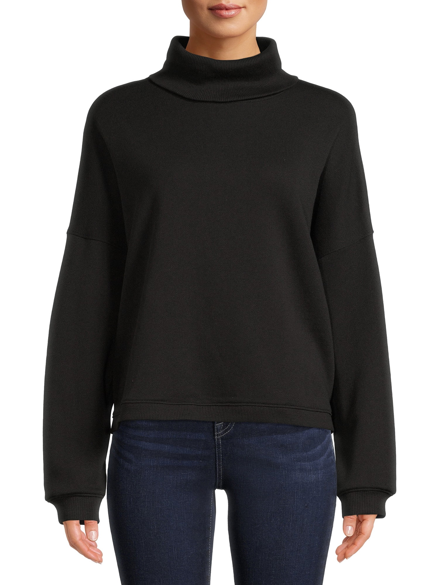 Jeans Time And Tru Turtleneck Sweatshirt Buy Women's Turtleneck