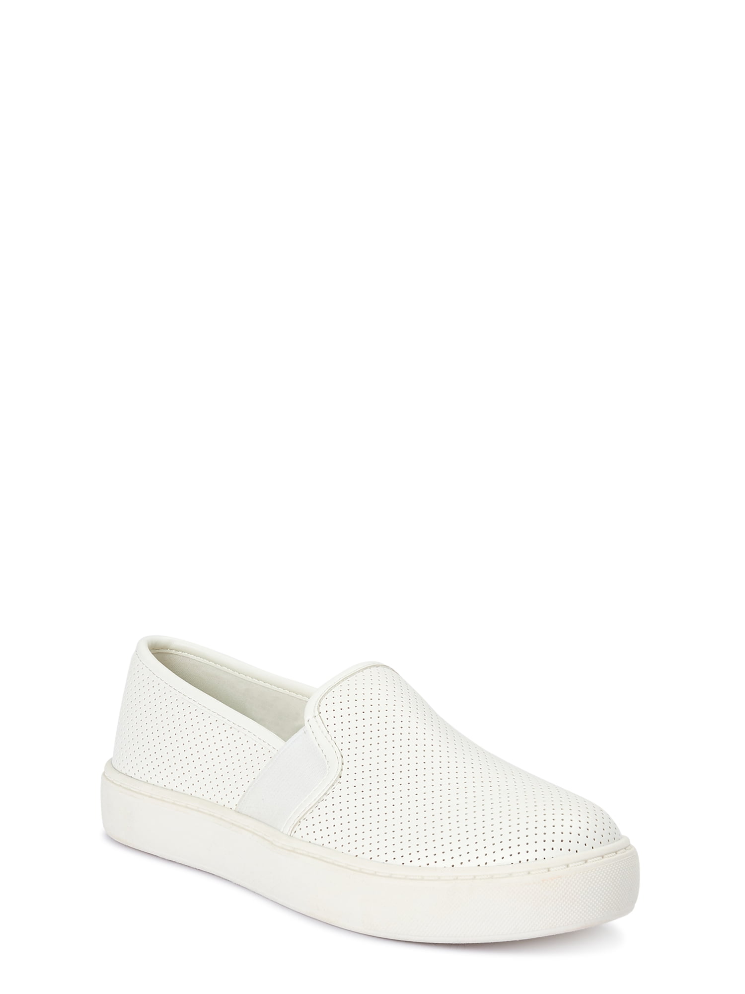 Time and Tru Women's Twin Gore Quilted Slip On Shoe - Walmart.com
