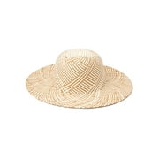 Time and Tru Women's Two Toned Straw Hat