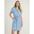 thumbnail image 1 of Time and Tru Women's Utility Shirt Dress, Sizes XS-XXXL, 1 of 4