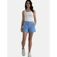 thumbnail image 1 of Time and Tru Women's Utility Shorts, 4" Inseam, Sizes 0-22, 1 of 4