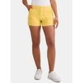 thumbnail image 1 of Time and Tru Women's Utility Shorts, 4" Inseam, Sizes 0-22, 1 of 5