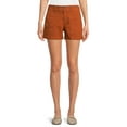 thumbnail image 1 of Time and Tru Women's Utility Shorts, 1 of 5