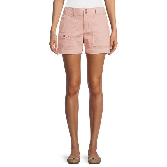 Time and Tru Women's Utility Shorts