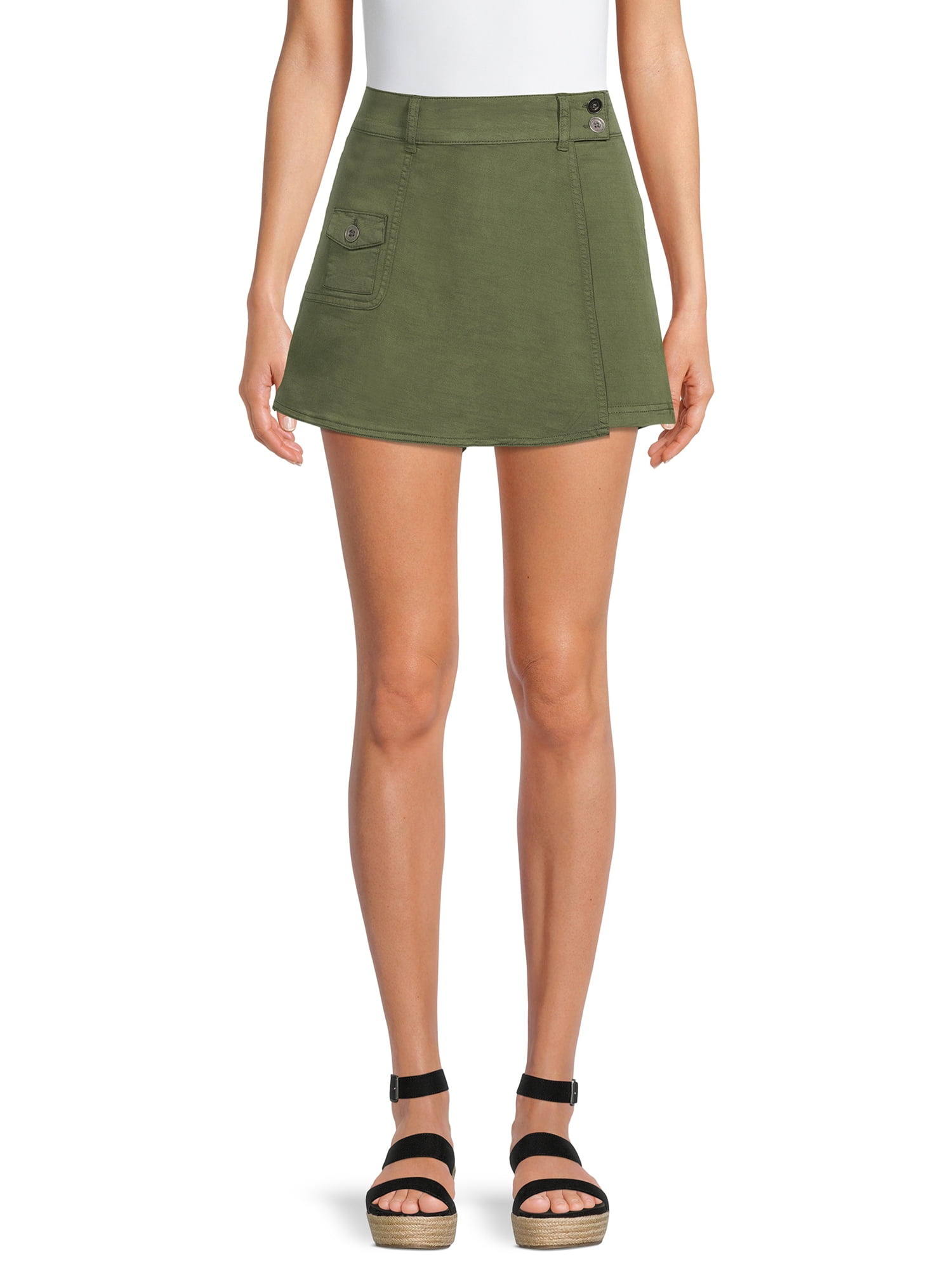 Time and Tru Women's Utility Skort