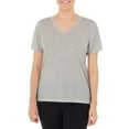 thumbnail image 1 of Time and Tru Women's V-Neck Tee, 1 of 6