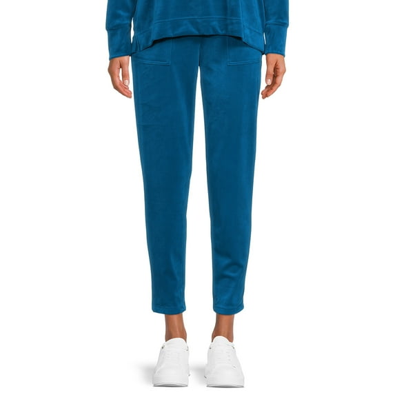 Time and Tru Women's Velour Jogger Pants