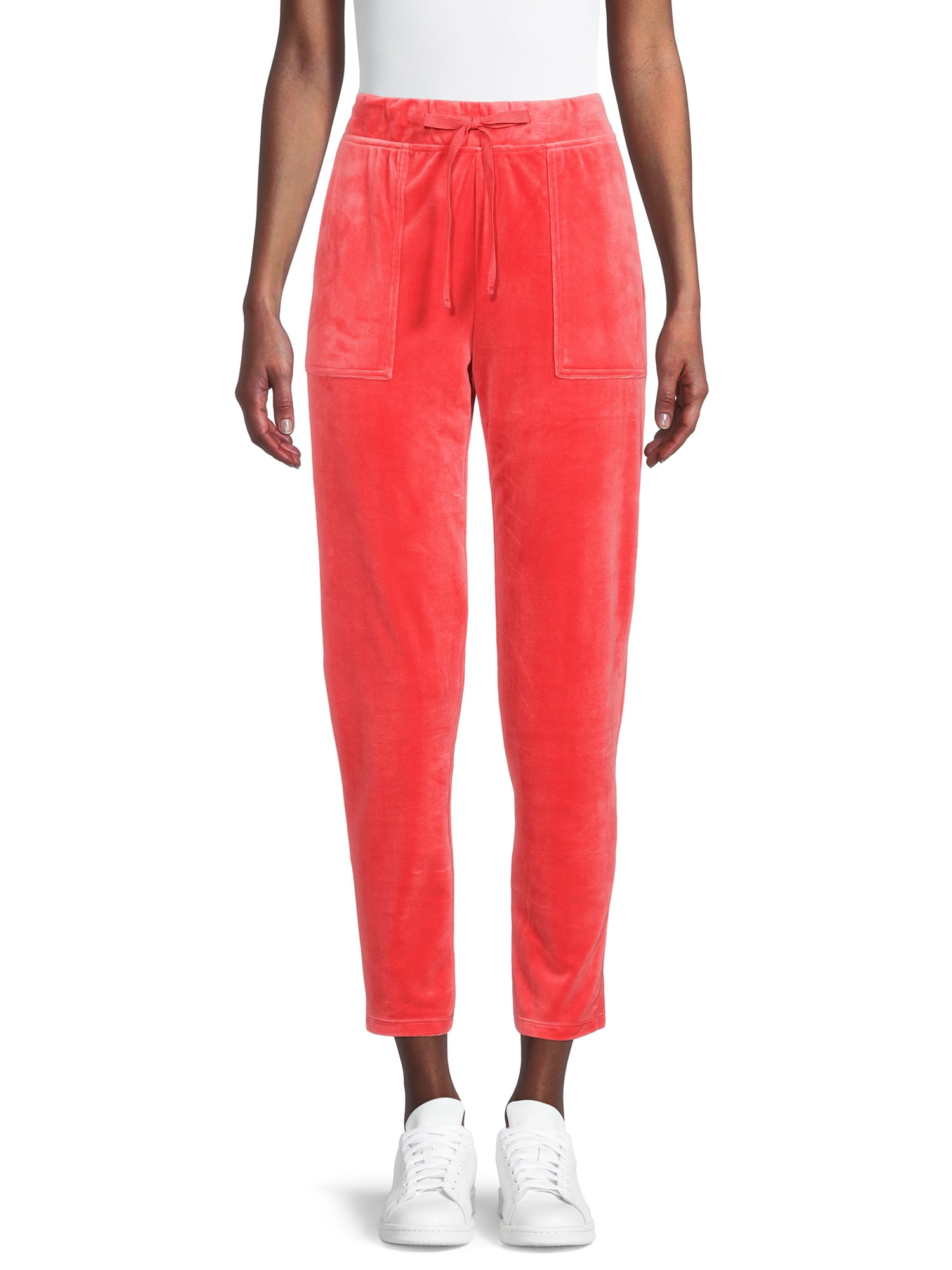 Time and Tru Women's Velour Lounge Pants 