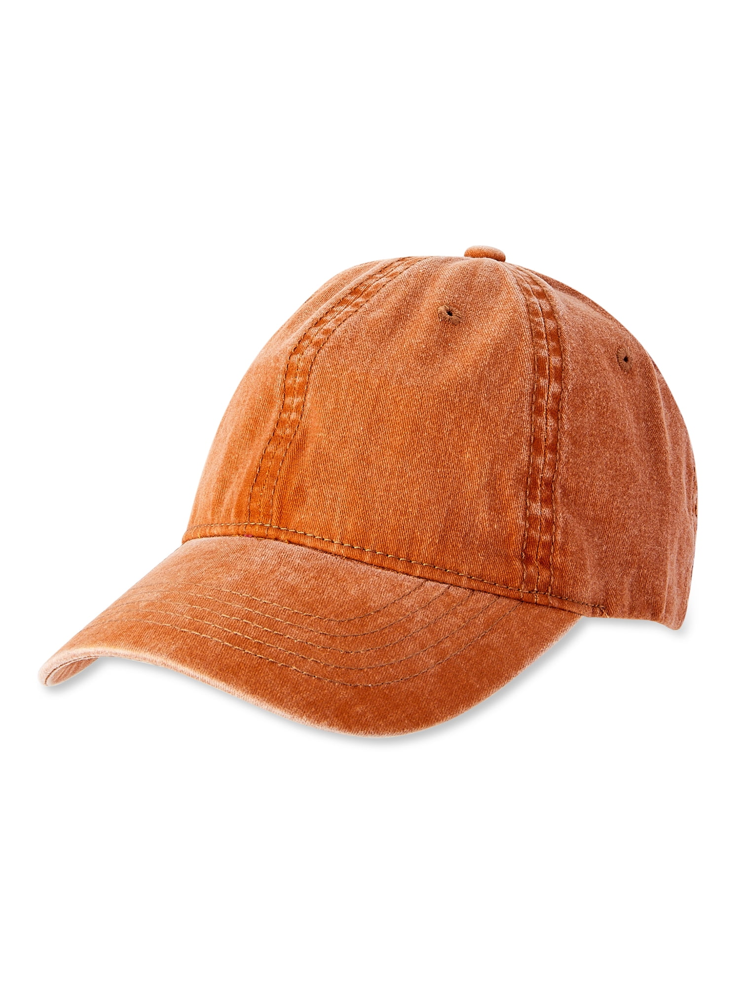 Time and Tru Women's Washed Cotton Twill Baseball Hat