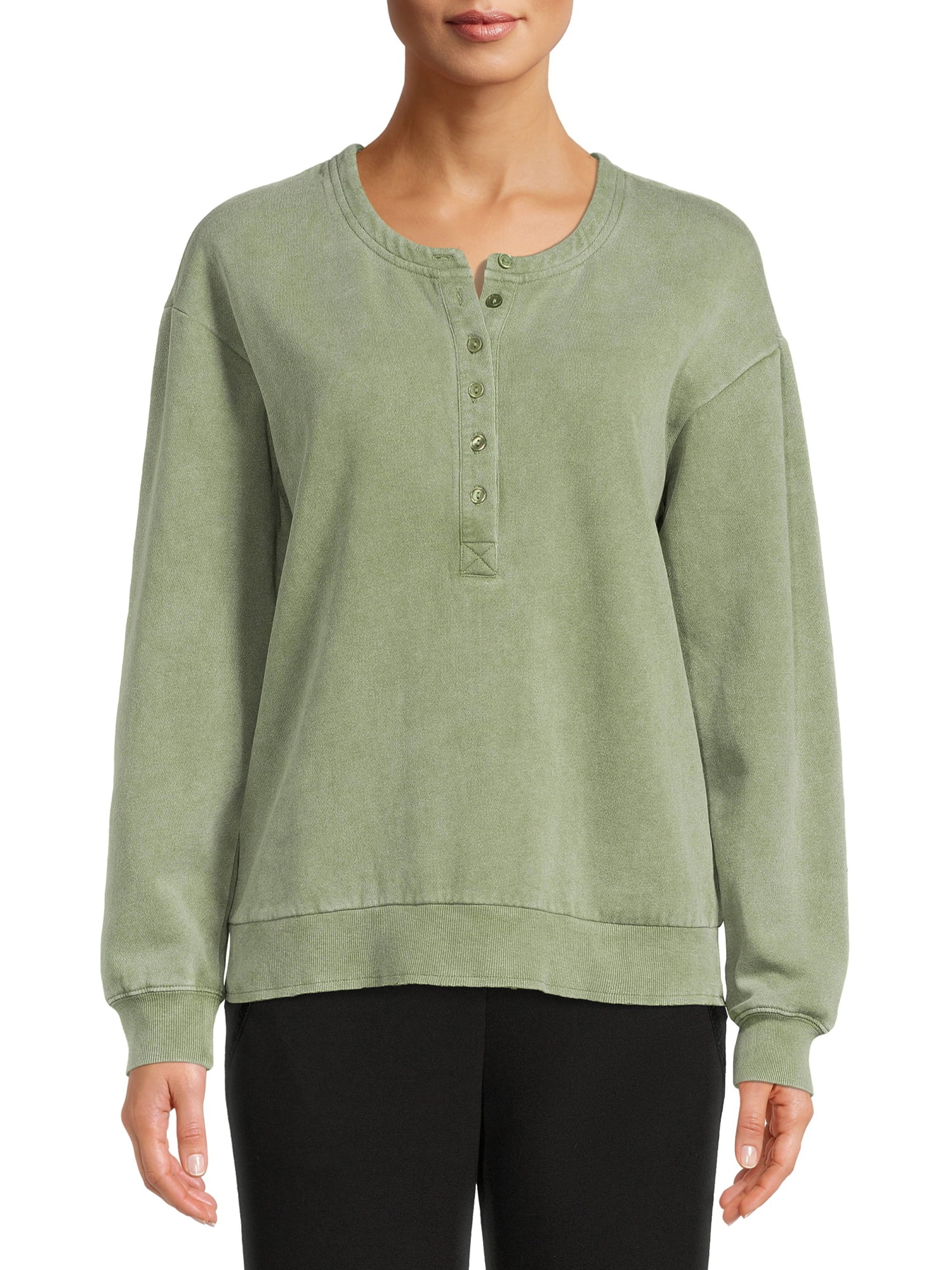 Ae ahhmazingly cheap soft henley sweatshirt
