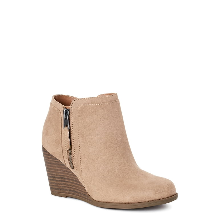 Cute wedge booties outlet