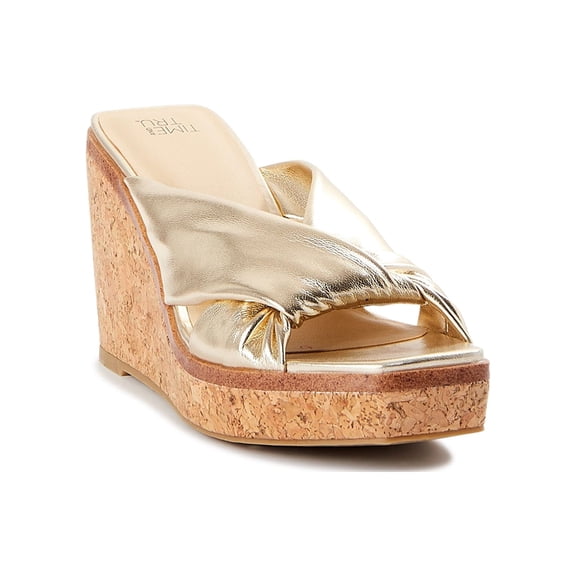 Time and Tru Women's Wedge Sandals