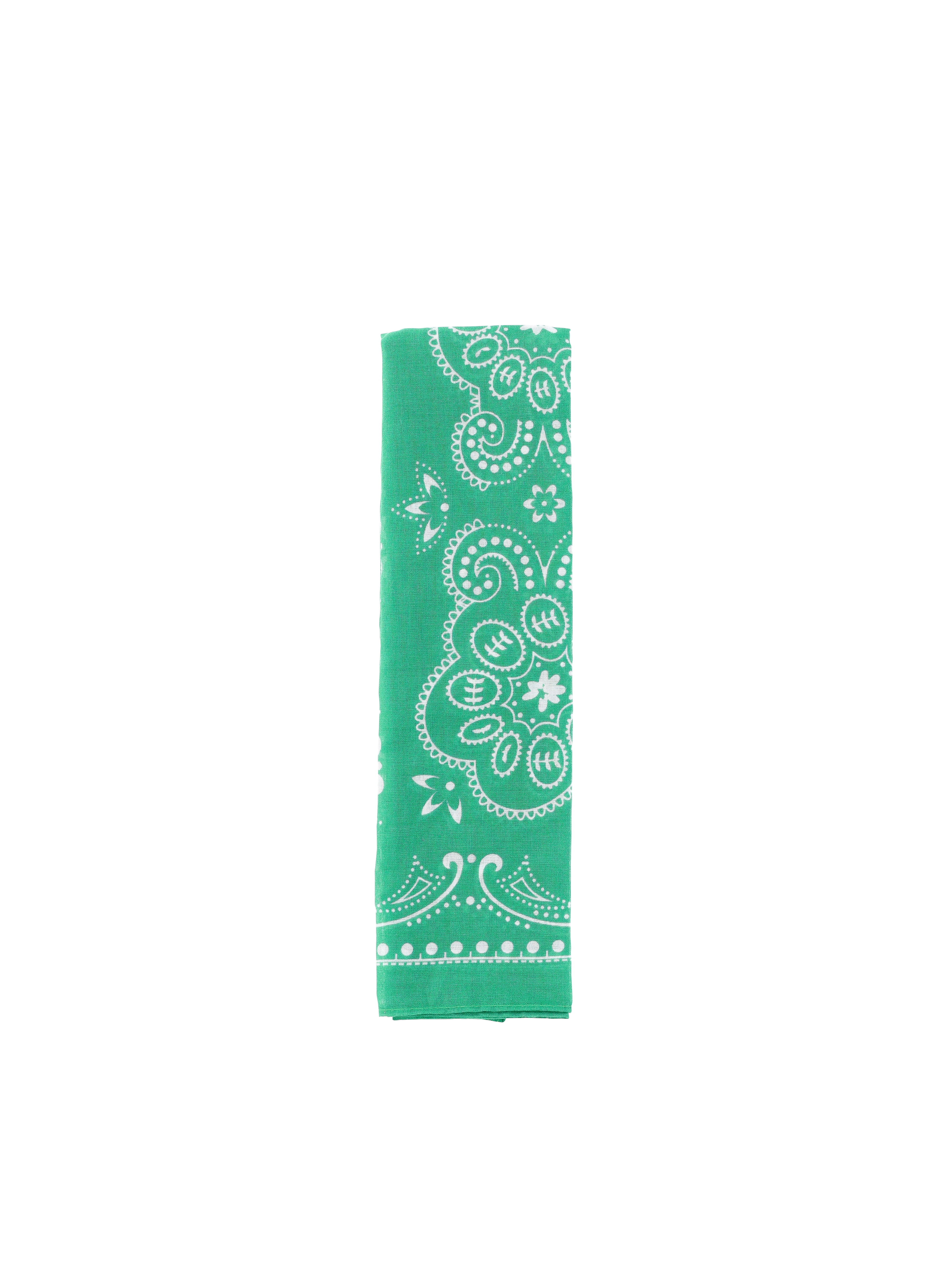 Time and Tru Women's Western Star Bandana, Kelly Green, One Size Fits Most