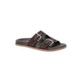 thumbnail image 1 of Time and Tru Women's Whipstitch Footbed Sandals, 1 of 5