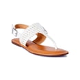 thumbnail image 1 of Time and Tru Women's Whipstitch Thong Sandals, 1 of 6