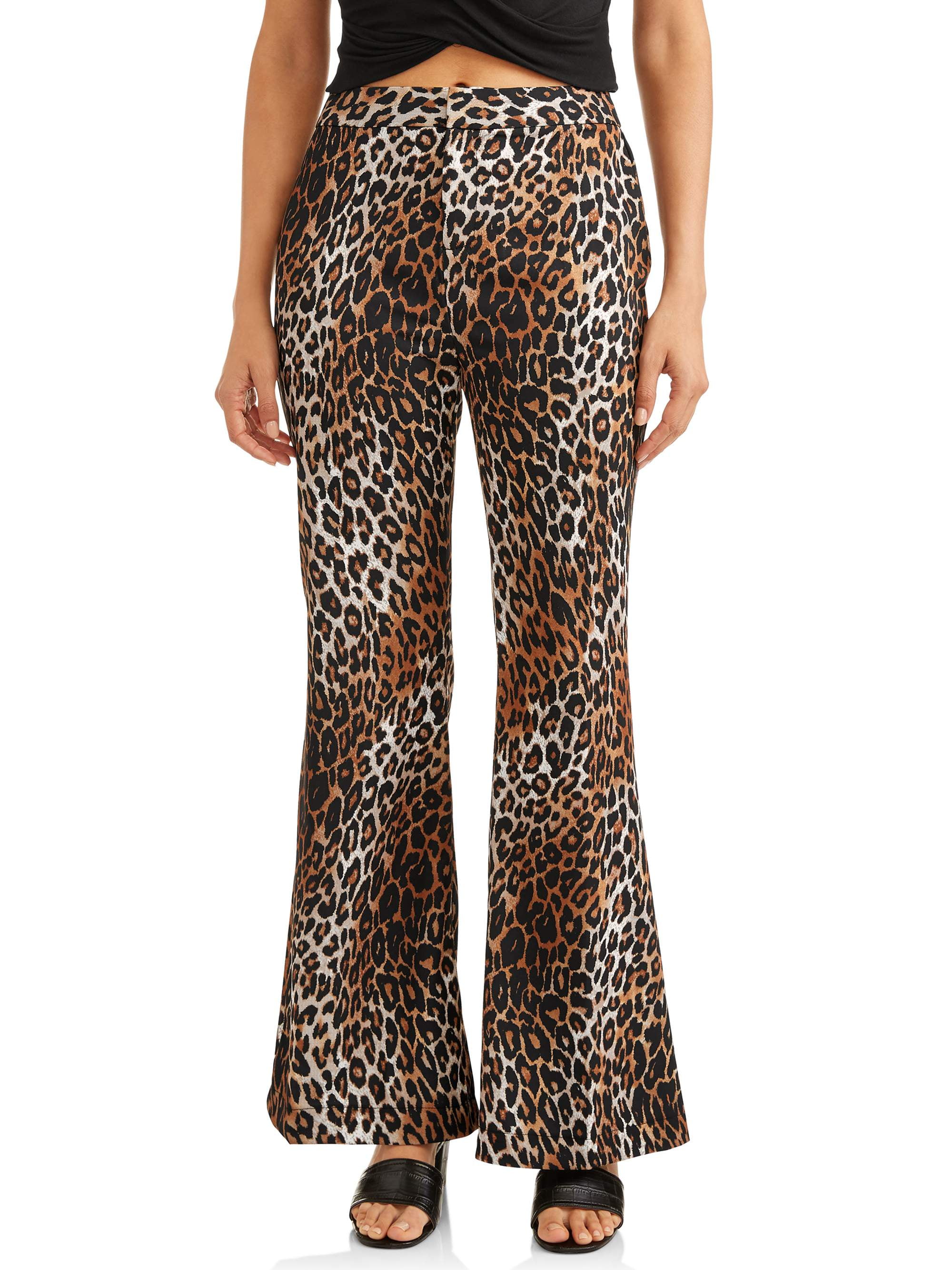 Time and Tru Women's Wide Leg Pants - Walmart.com