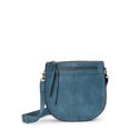 thumbnail image 1 of Time and Tru Women's Willow Saddlebag Crossbody, Blue, 1 of 5