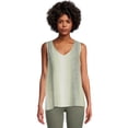 thumbnail image 1 of Time and Tru Women's Woven Core Tank, Sizes XS-XXXL (Women's and Women's Plus), 1 of 5