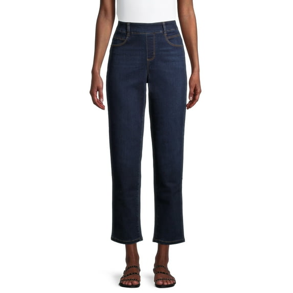 Time and Tru Women's Woven Pull-On Pants