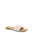 thumbnail image 1 of Time and Tru Women's Woven Slide Sandal, 1 of 5