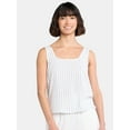 thumbnail image 1 of Time and Tru Women's Woven Tank Top, Sizes XS-XXXL, 1 of 5