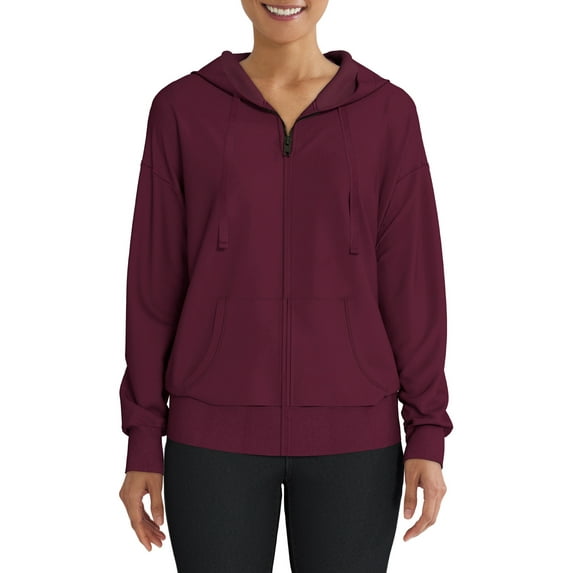 Time and Tru Women's Zip Up Hoodie