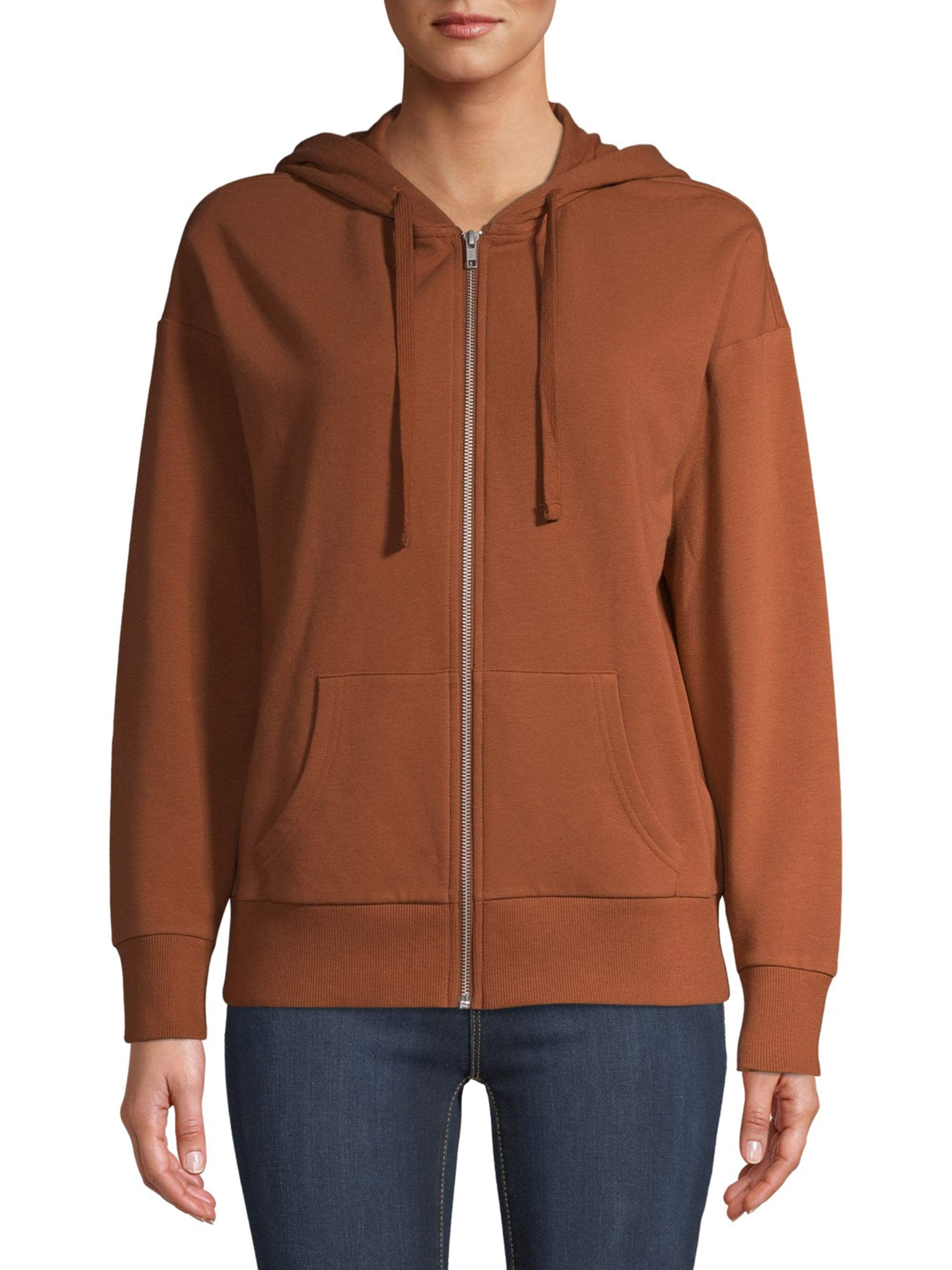 Time and tru zip up hoodie discount