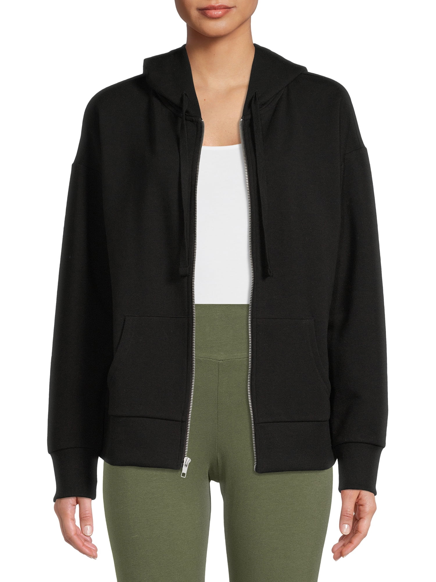 Time and Tru Women's Zip Up Hoodie - Walmart.com Time and Tru Women's Zip Up Hoodie - Walmart.com