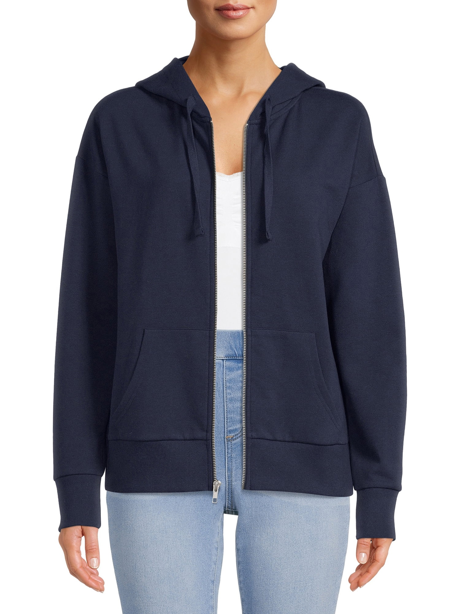 Time and Tru Women's Zip Up Hoodie