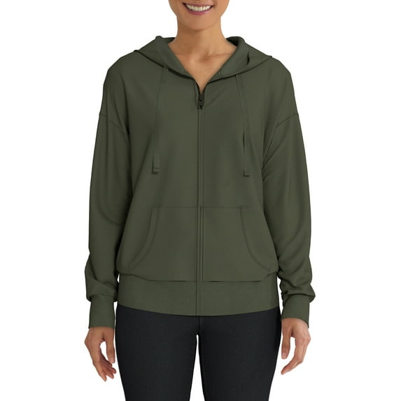 Time and Tru Women's Zip Up Hoodie