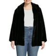 thumbnail image 1 of Time and Tru Women's and Plus Faux Fur Cropped Jacket, 1 of 5