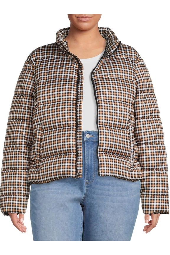 Women's and Plus Puffer Jacket