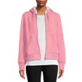 thumbnail image 1 of Time and Tru Women's and Plus faux shearling-Lined Sport Hoodie, 1 of 5