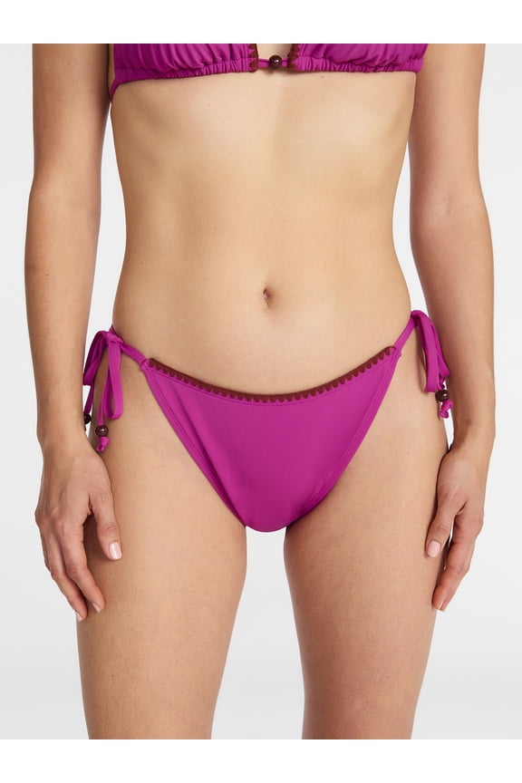 Women's Side Tie Bikini Bottoms, Sizes XS-XL